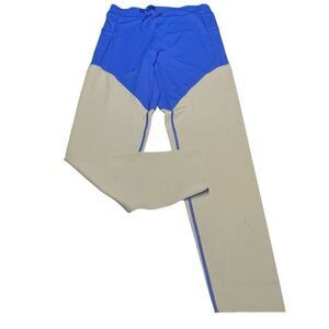 Aerie Offline Goals Blue and Beige 7/8 Pocket Leggings - XL Long N0511